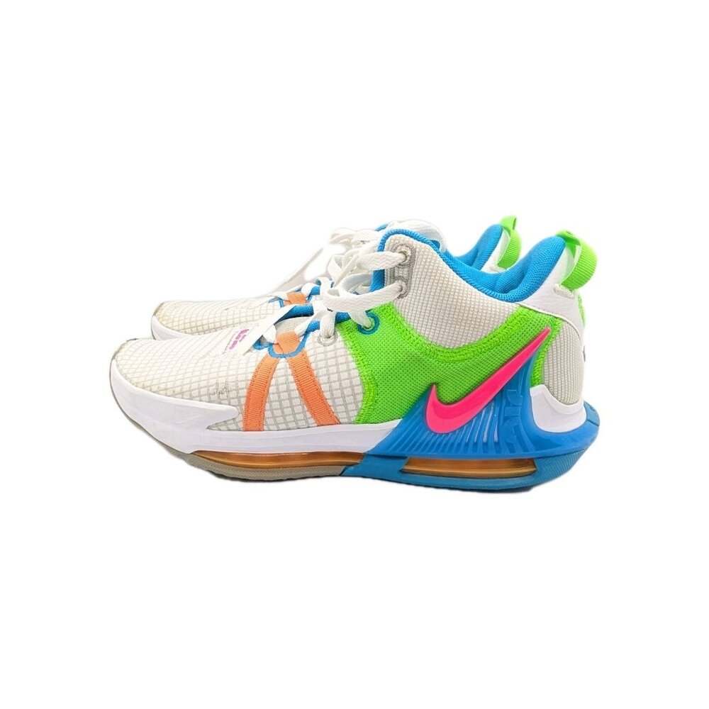Nike shoes Lebron Witness VII Men's US 8 Basketball Grey Fog/Hyper Pink